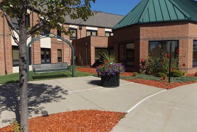 Exterior view of a resident house